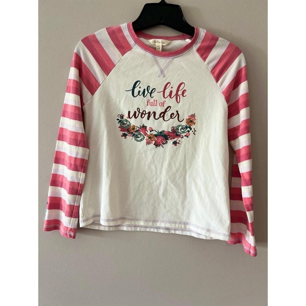Matilda Jane "Live Life Full Of Wonder" Girls Long Sleeve Top Size 12